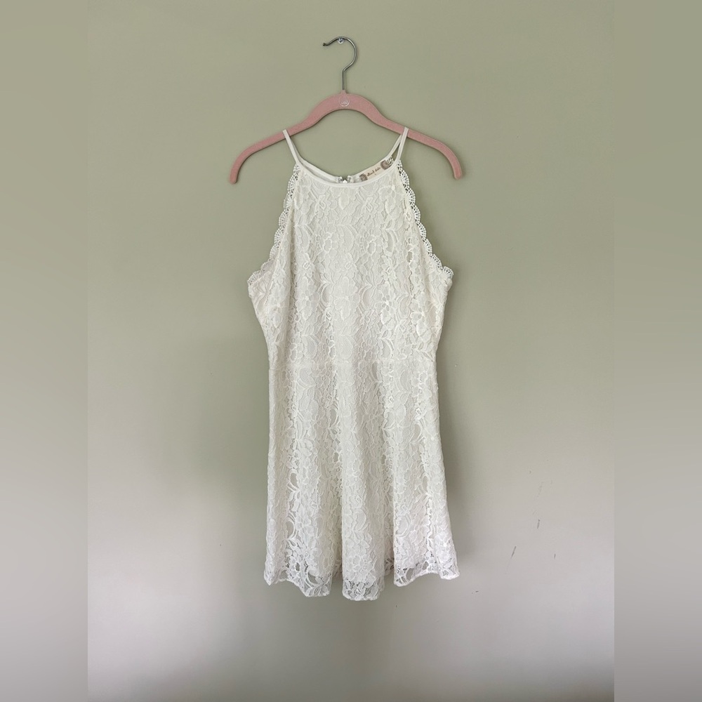 Altar’d State White Lace Dress